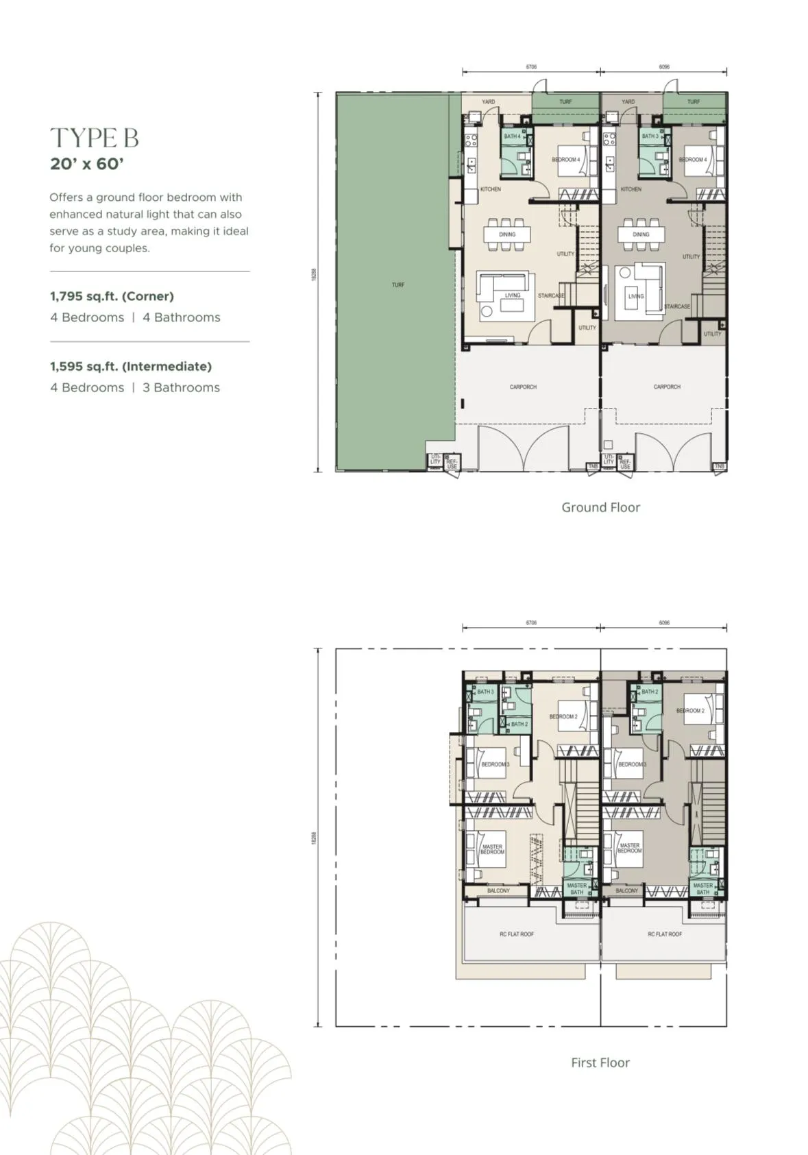 a living room filled with furniture and a flat screen tv