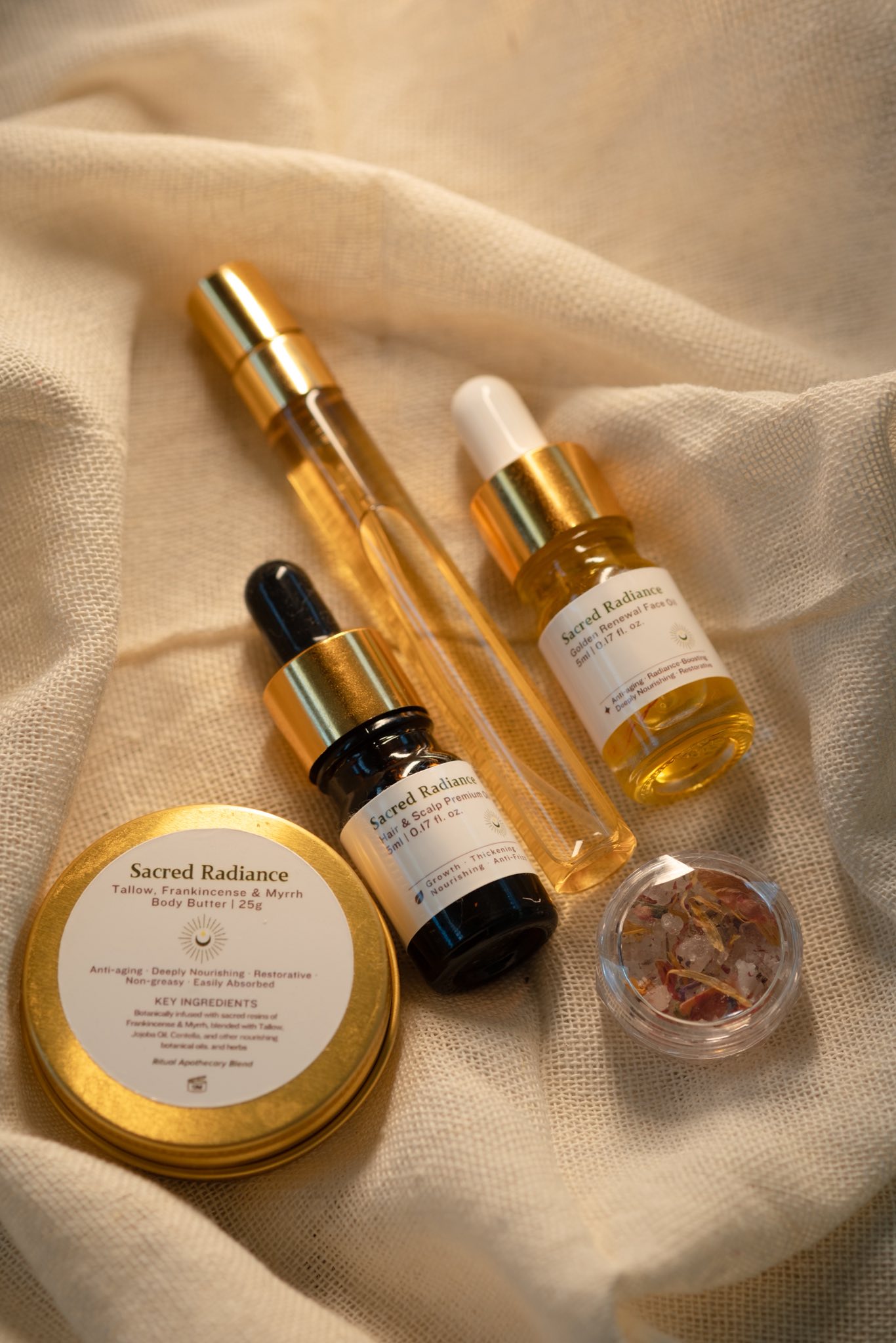 Home sanctuary kit with singing bowls and sage