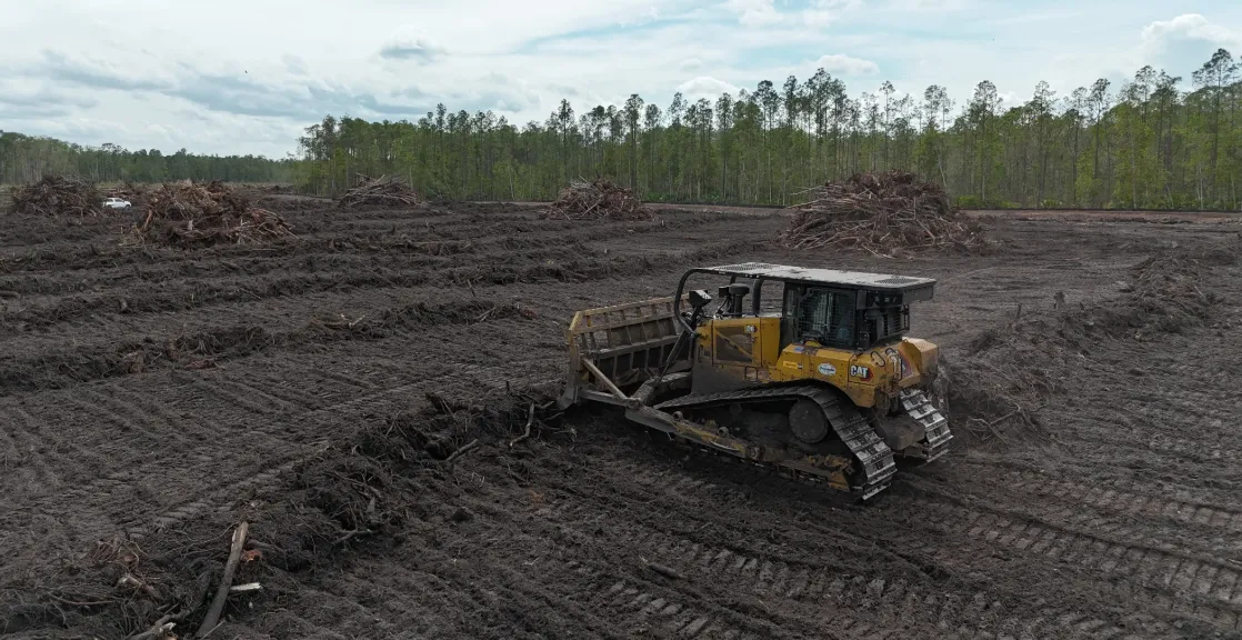 Land Clearing near Dallas County, Texas