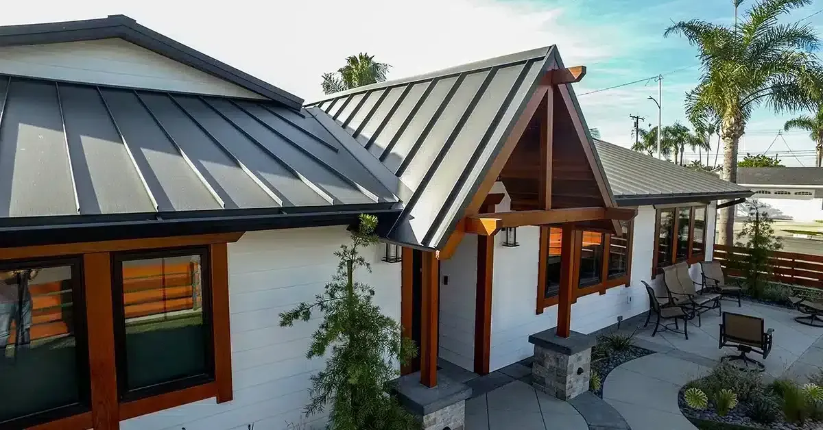 New Metal Roof in Houston TX