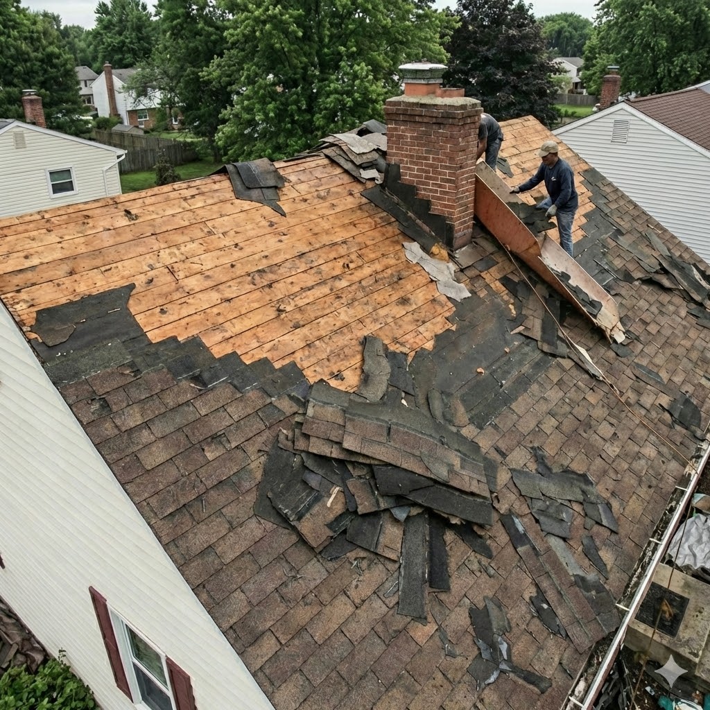 Shingle To Metal Roof Install in Houston, TX