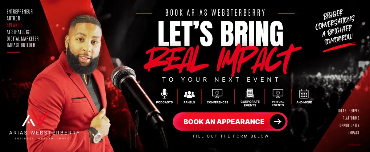 Book Arias WebsterBerry for an Appearance