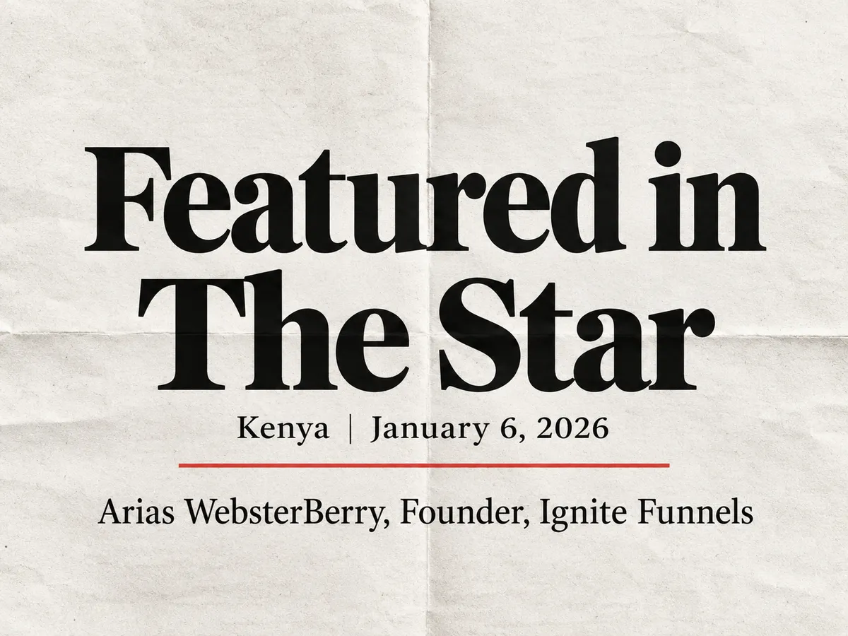 Arias WebsterBerry featured in The Star Kenya, January 6, 2026