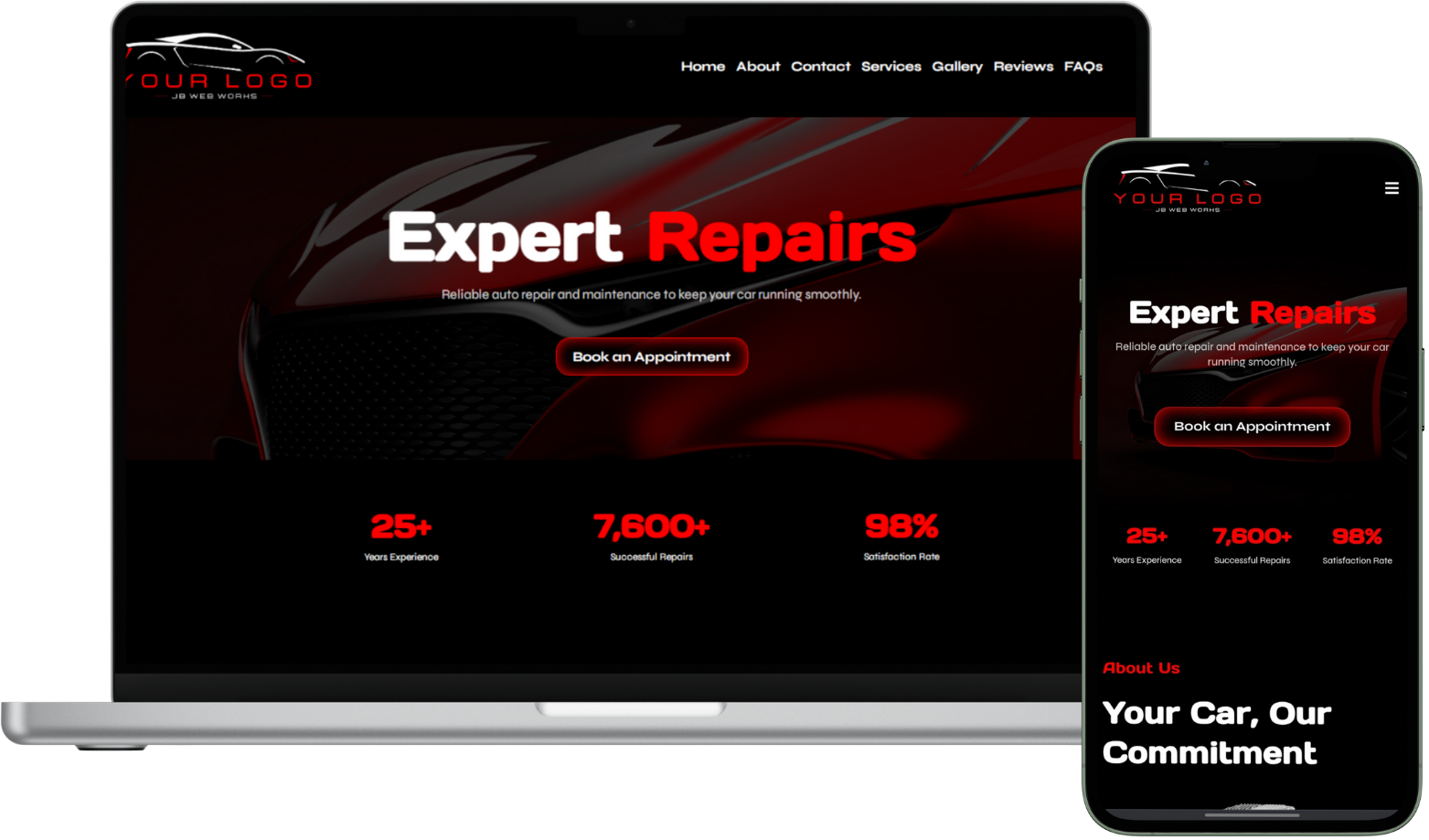 Website designed by JB Web Works 