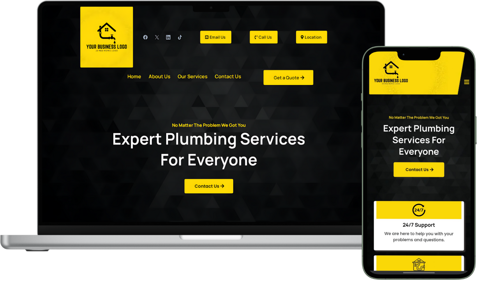 Website designed by JB Web Works 