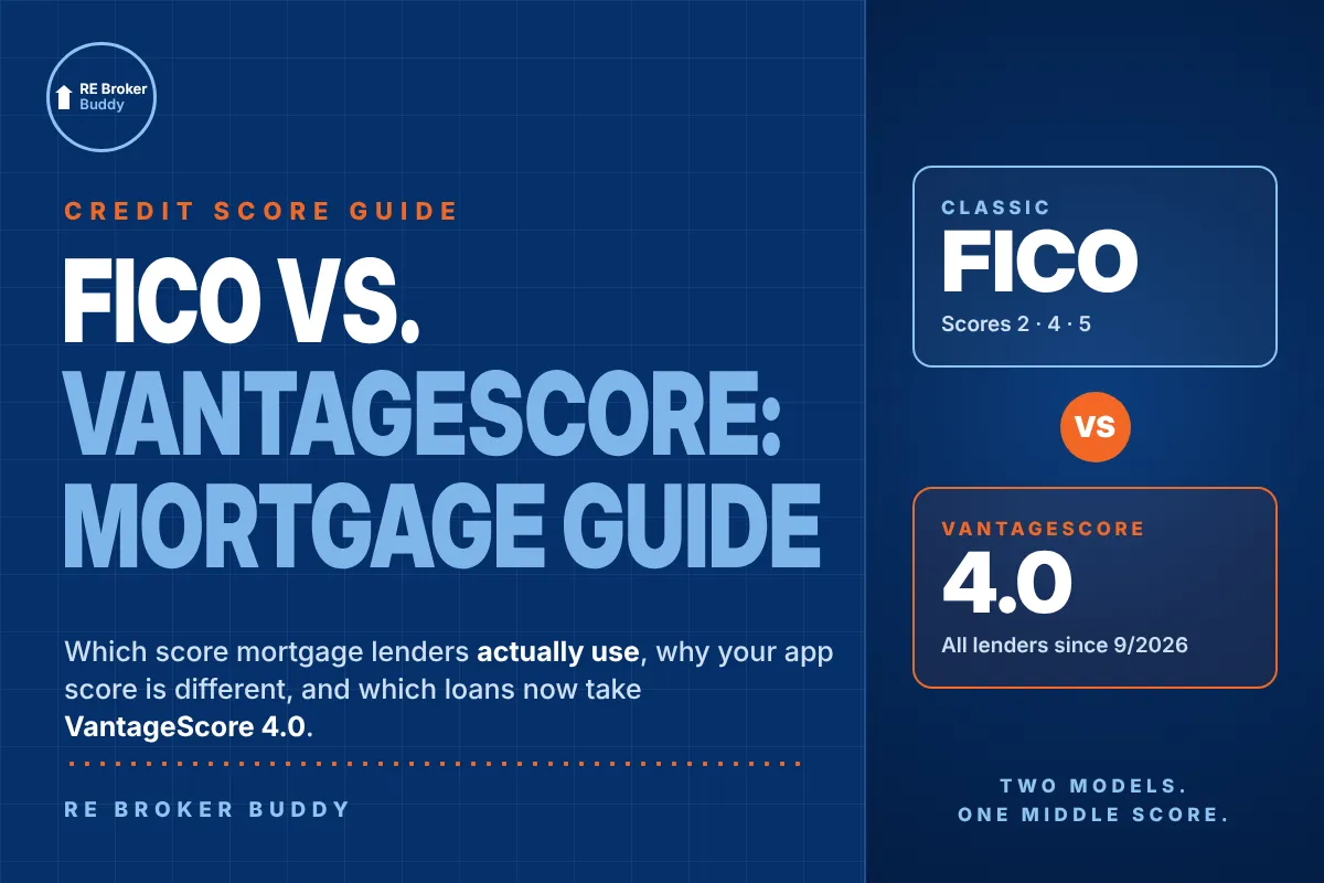 Classic FICO versus VantageScore 4.0 comparison for mortgage credit scores
