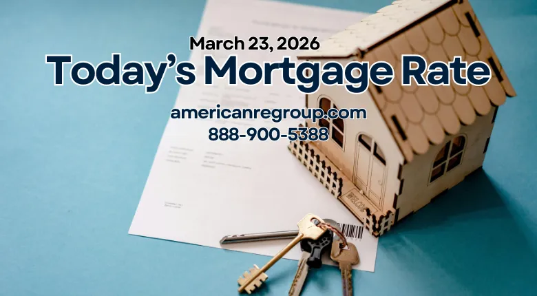 This week's mortgage rates : 03/23/2026