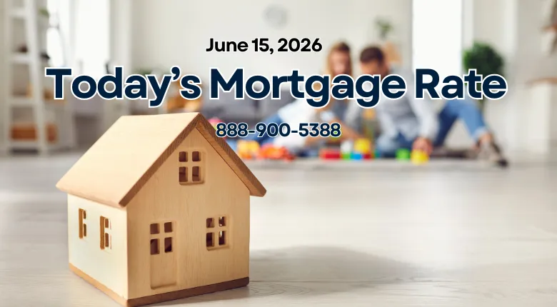 This week's mortgage rates : 06/15/2026