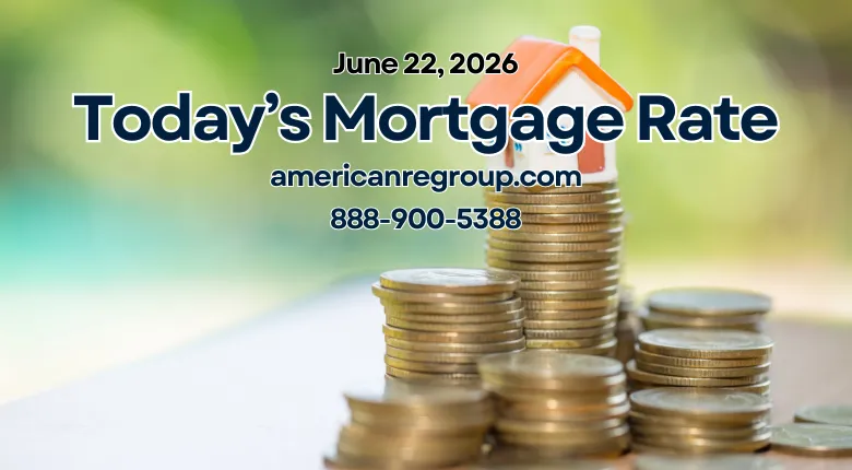 This week's mortgage rates : 06/22/2026