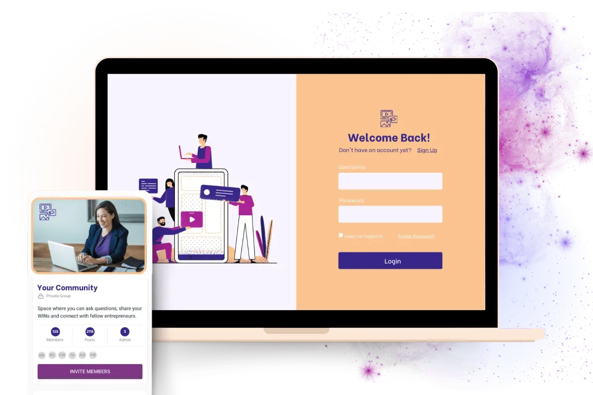 membership site platform with elevate base®
