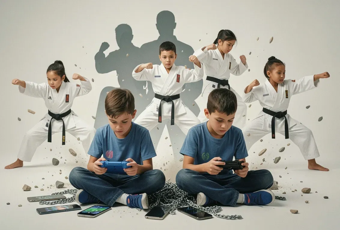 Martial Arts For Screen Addicted Children