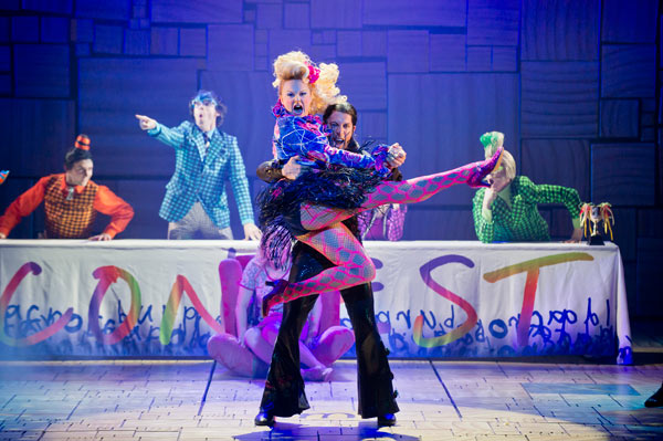 brown wooden blocks on white table