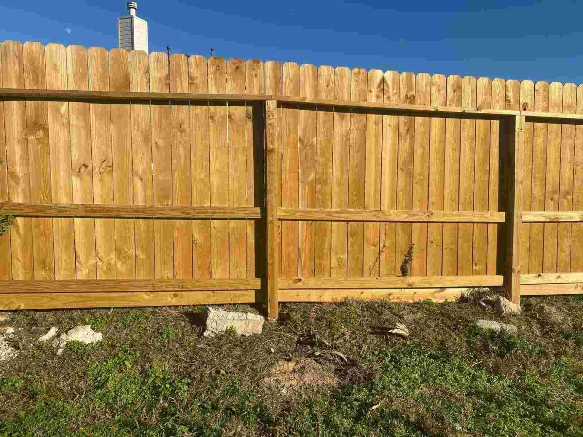 wood fence near me