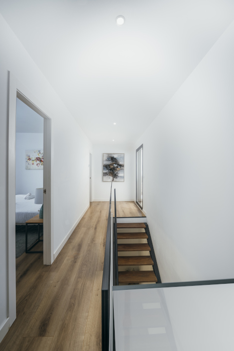 Adeje vivienda unifamiliar fachada exterior y sombras geométricas