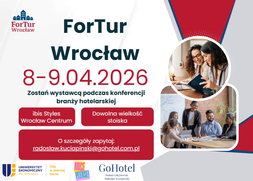 Zostań wystawcą na ForTur 2026 - spotkaj hotelarzy w Twojej branży!
