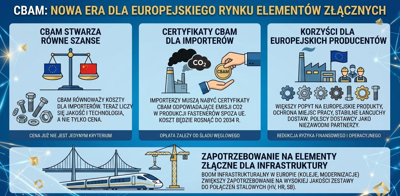 CBAM uporządkował europejski rynek elementów złącznych