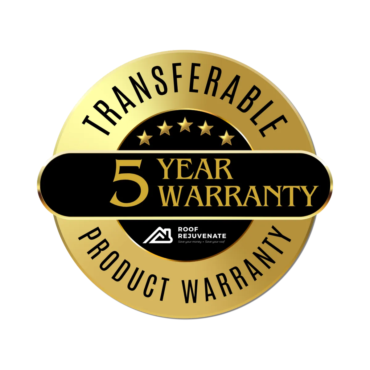 5 Year Transferable Warranty Roof Rejuvenate with Spray Foam Express