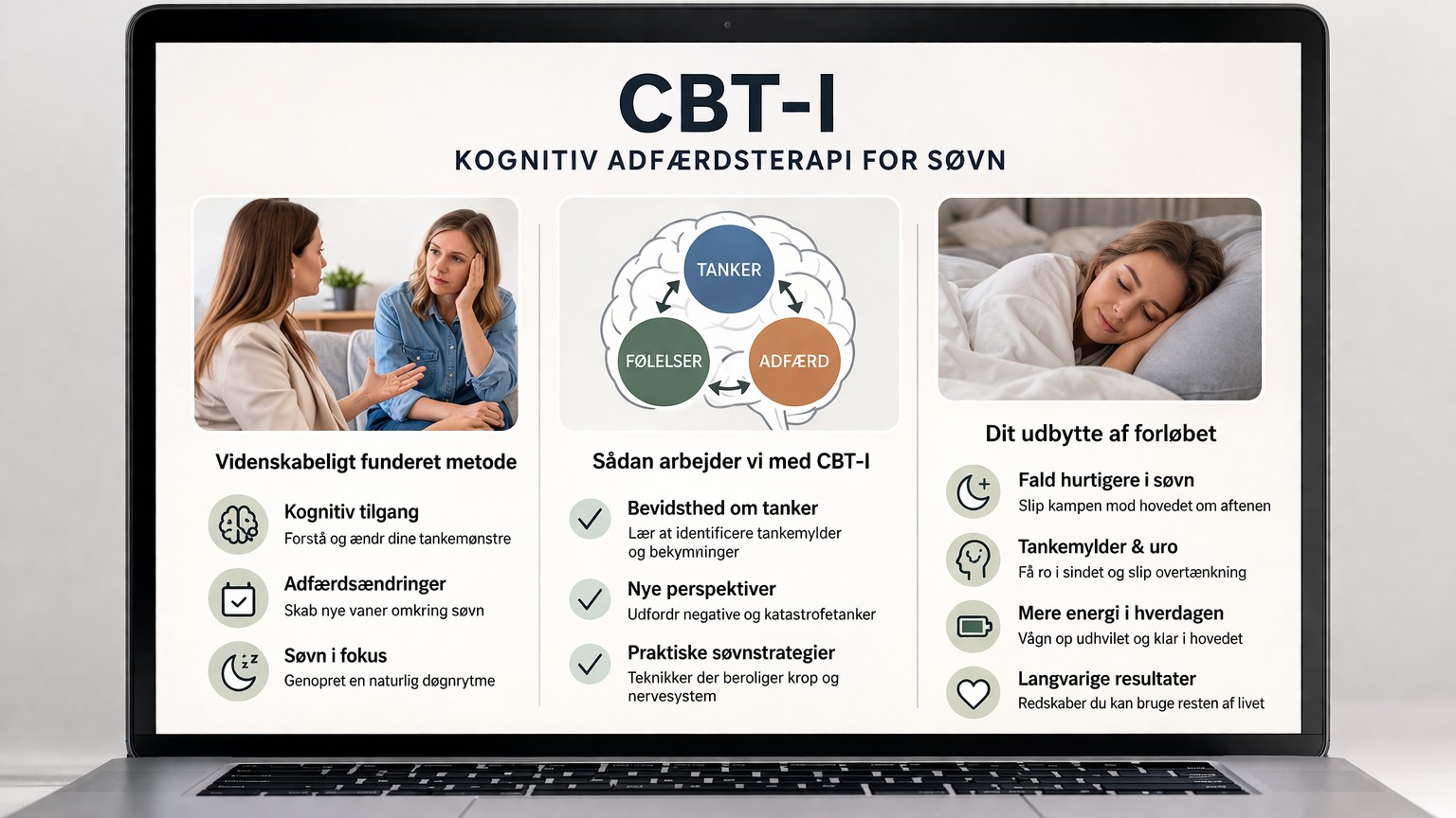 Mind & Sleep - søvnforløb for kvinder