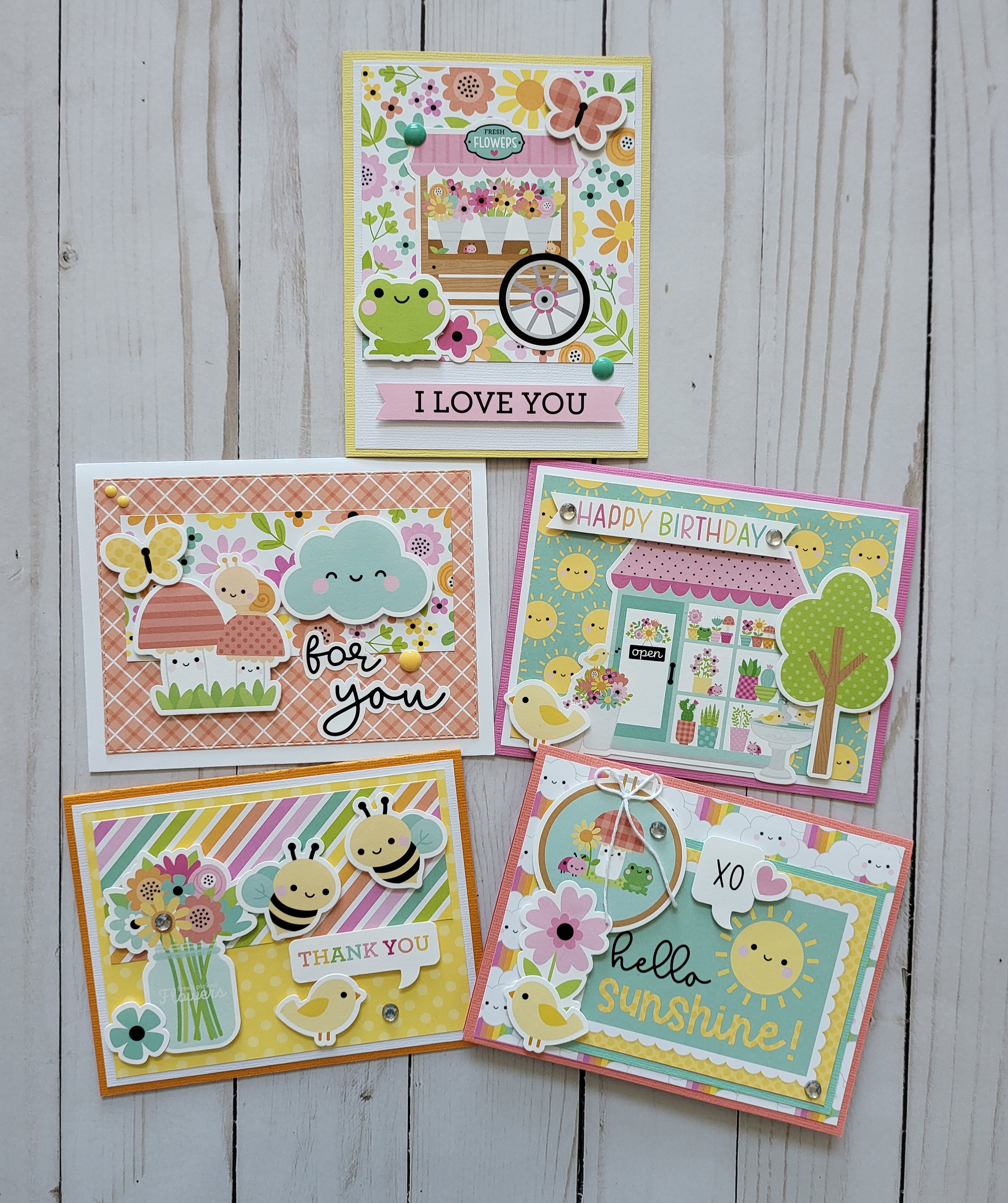 Doodlebug Butterfly Kisses Card Pack #2 | Handmade Cards That Brighten Every Occasion