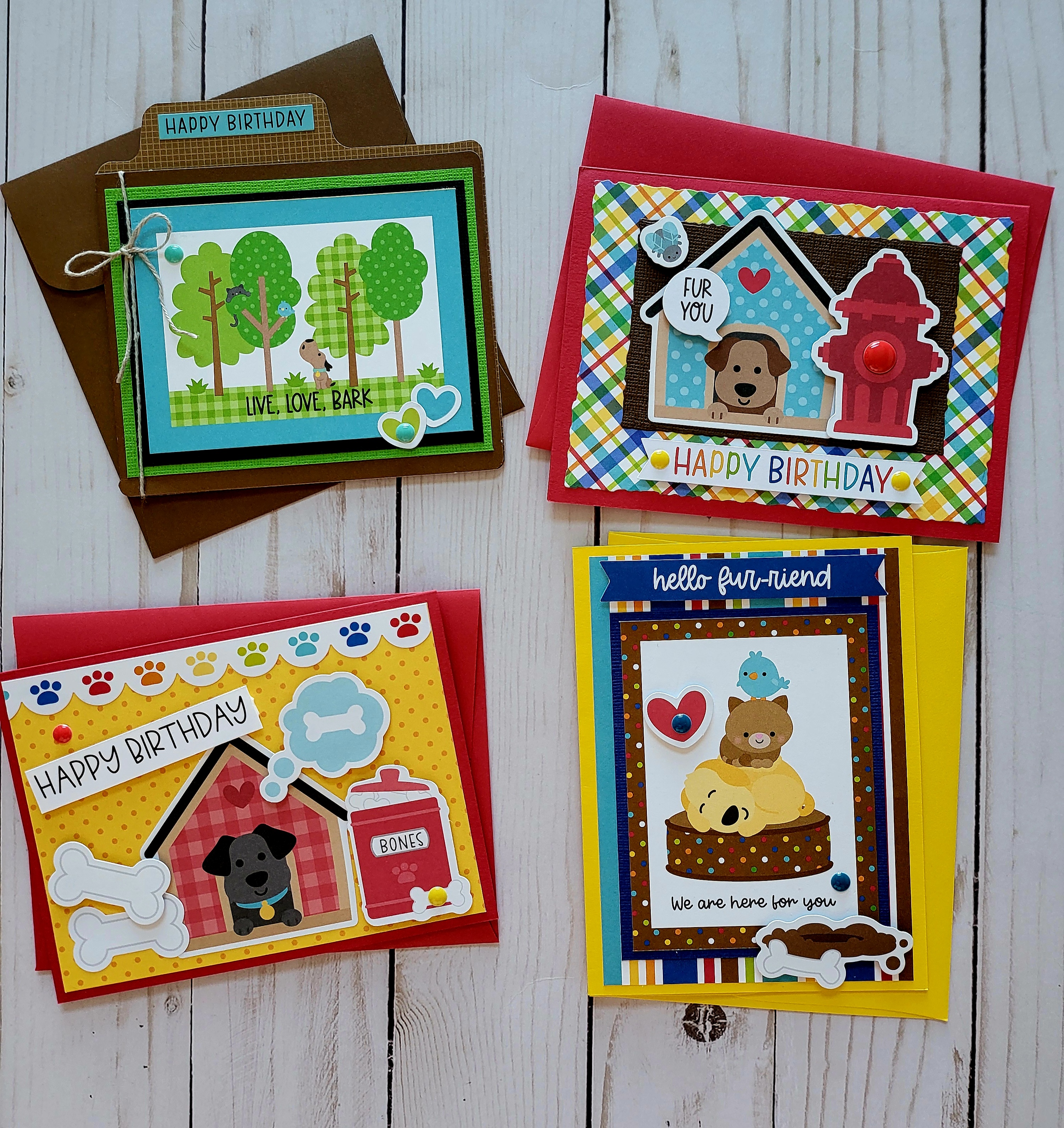 Brighten Someone’s Day with the Doggone Cute Handcrafted Card Collection