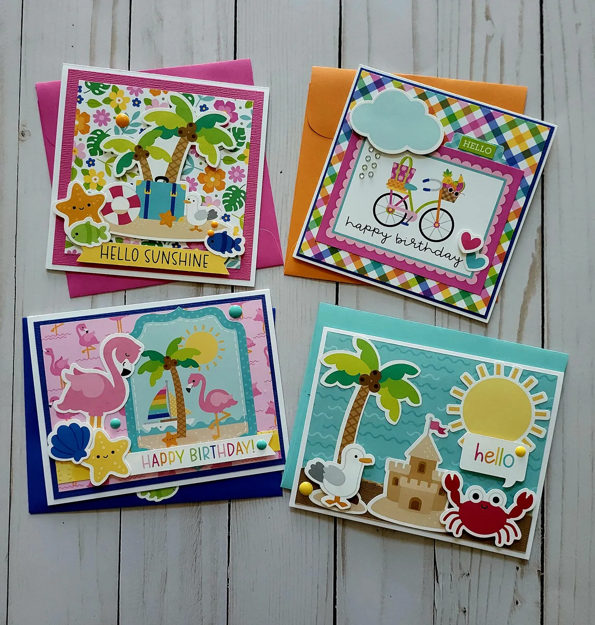 Bright Smiles & Sunshine ☀️ Creating the Ultimate Summer Fun Card Pack with Doodlebug Design