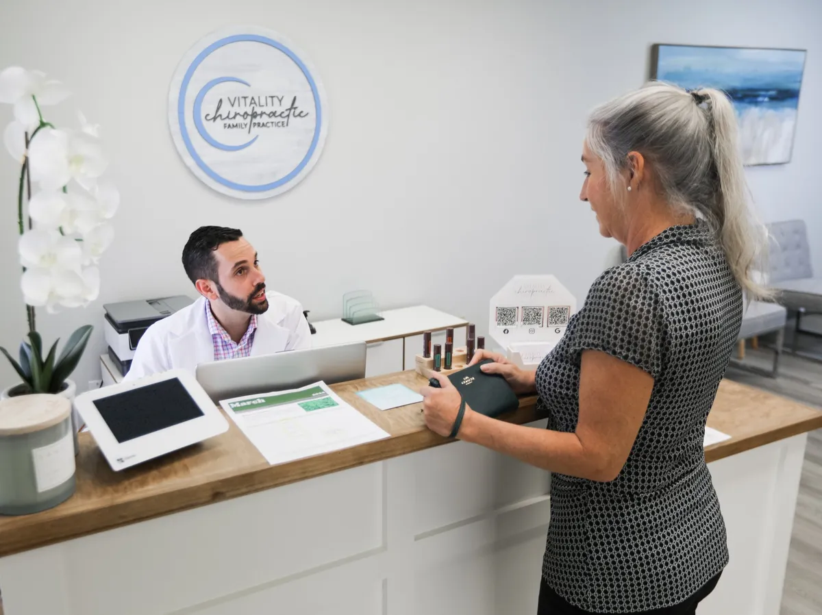 Vitality Chiropractic clinical examination equipment and modern diagnostic treatment room
