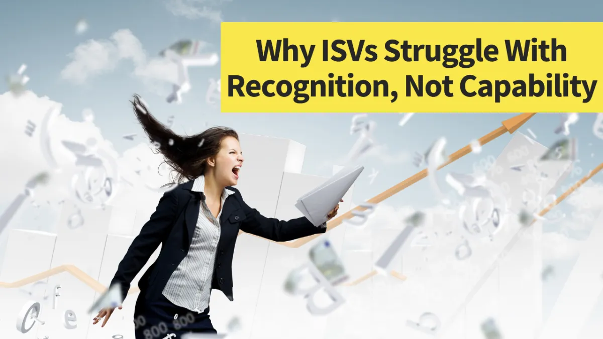 ISV recognition vs capability