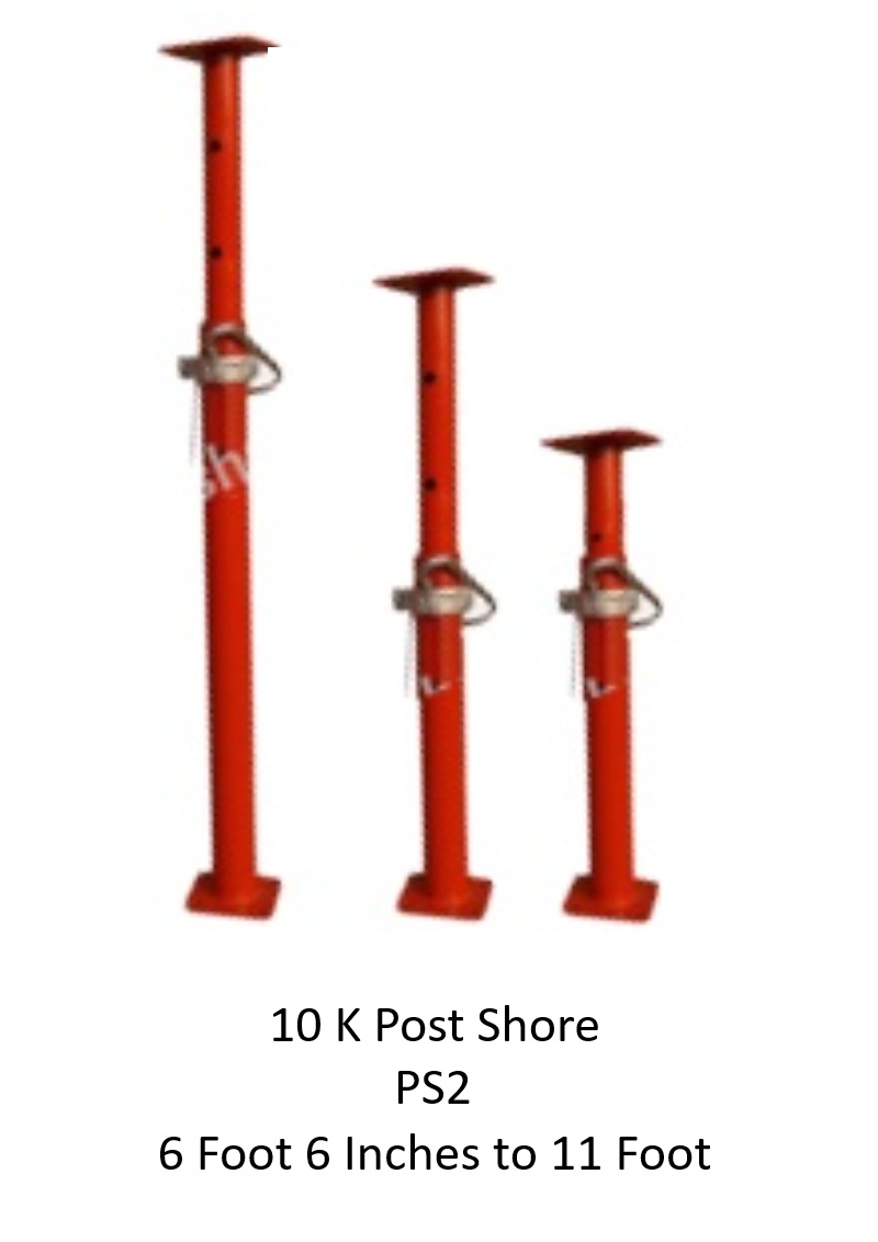 10K Post Shore #2 6Foot 6 inches t 11 Foot