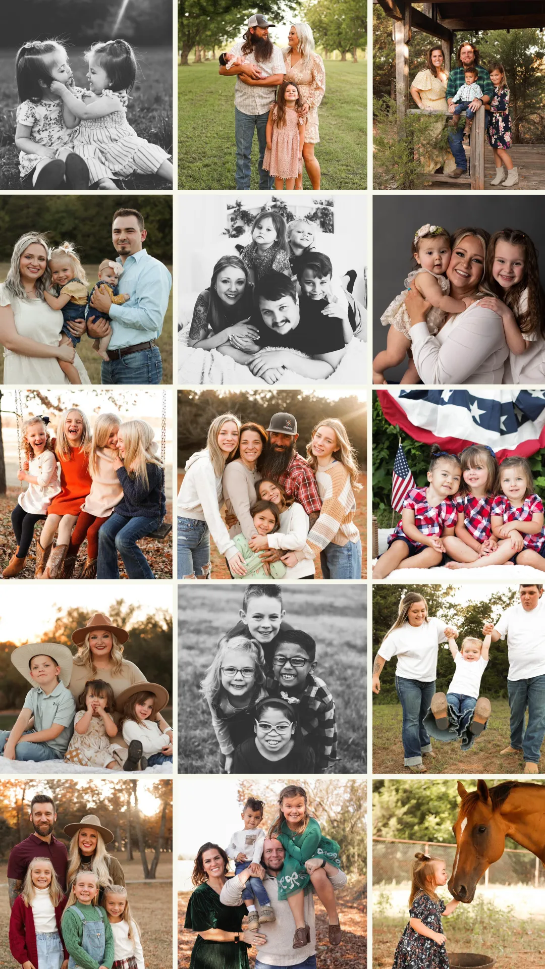 Hannah Melsons Oklahoma Photographer Family Photoshoot