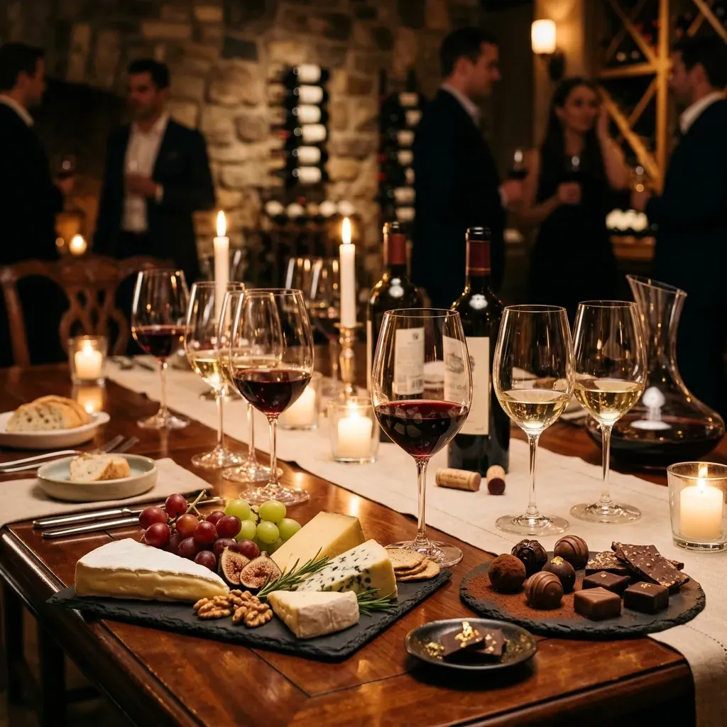 An exclusive wine tasting event for both singles and couples