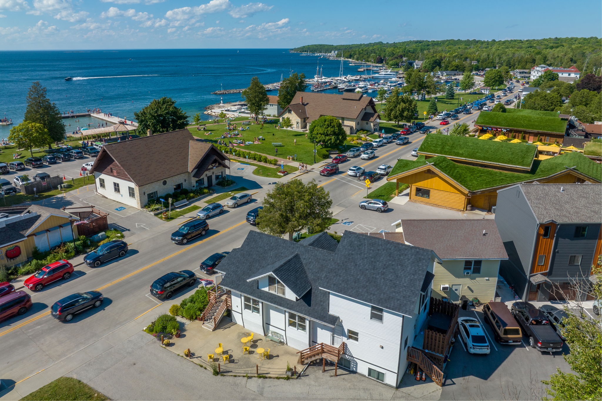 Before-and-after split image: left shows a dated, empty living room; right shows the same space beautifully staged with modern furniture, natural light, and vibrant decor, highlighting transformation and increased appeal.