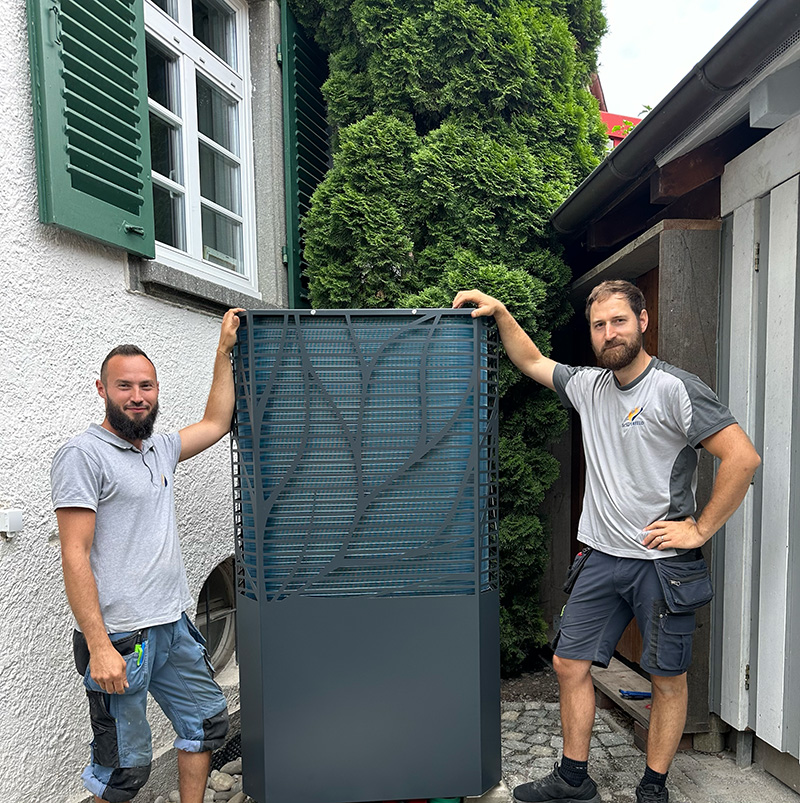 LAMBDA Eureka Wärmepumpe installiert von Sommerfeld in Konstanz
