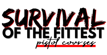 Survival of the Fittest pistol courses logo