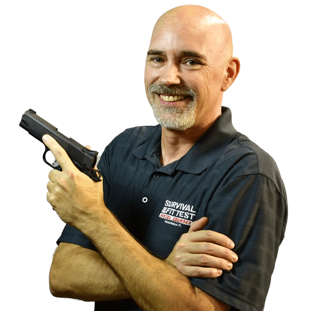 NRA Firearms Instructor James Dowler	Survival Fittest Pistol Courses