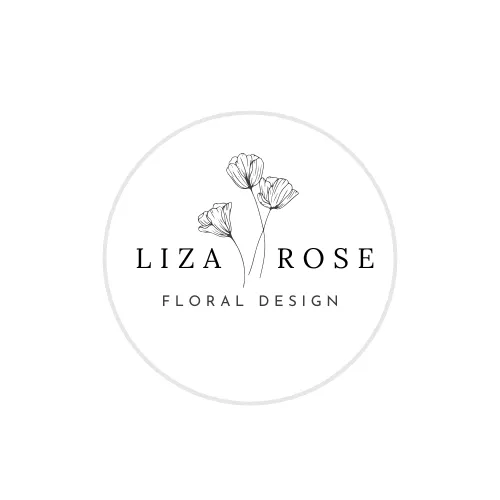 liza rose loral design logo