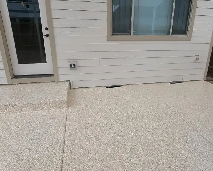 a tall building with scaffolding on top of it