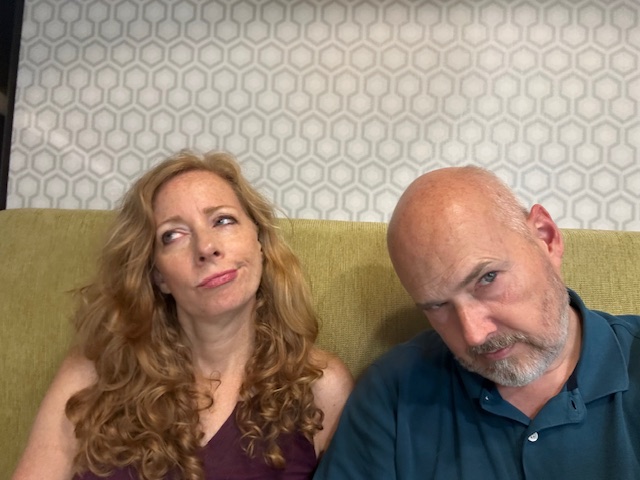 a couple who are frustrated with each other