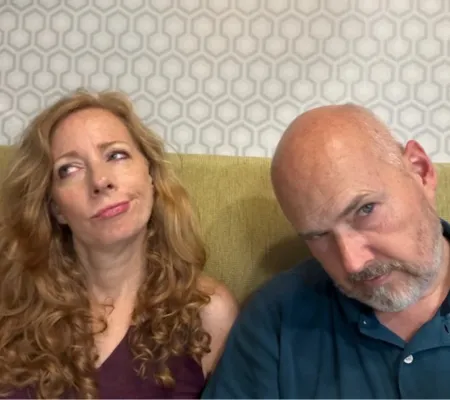 married couple disagreement fight argument