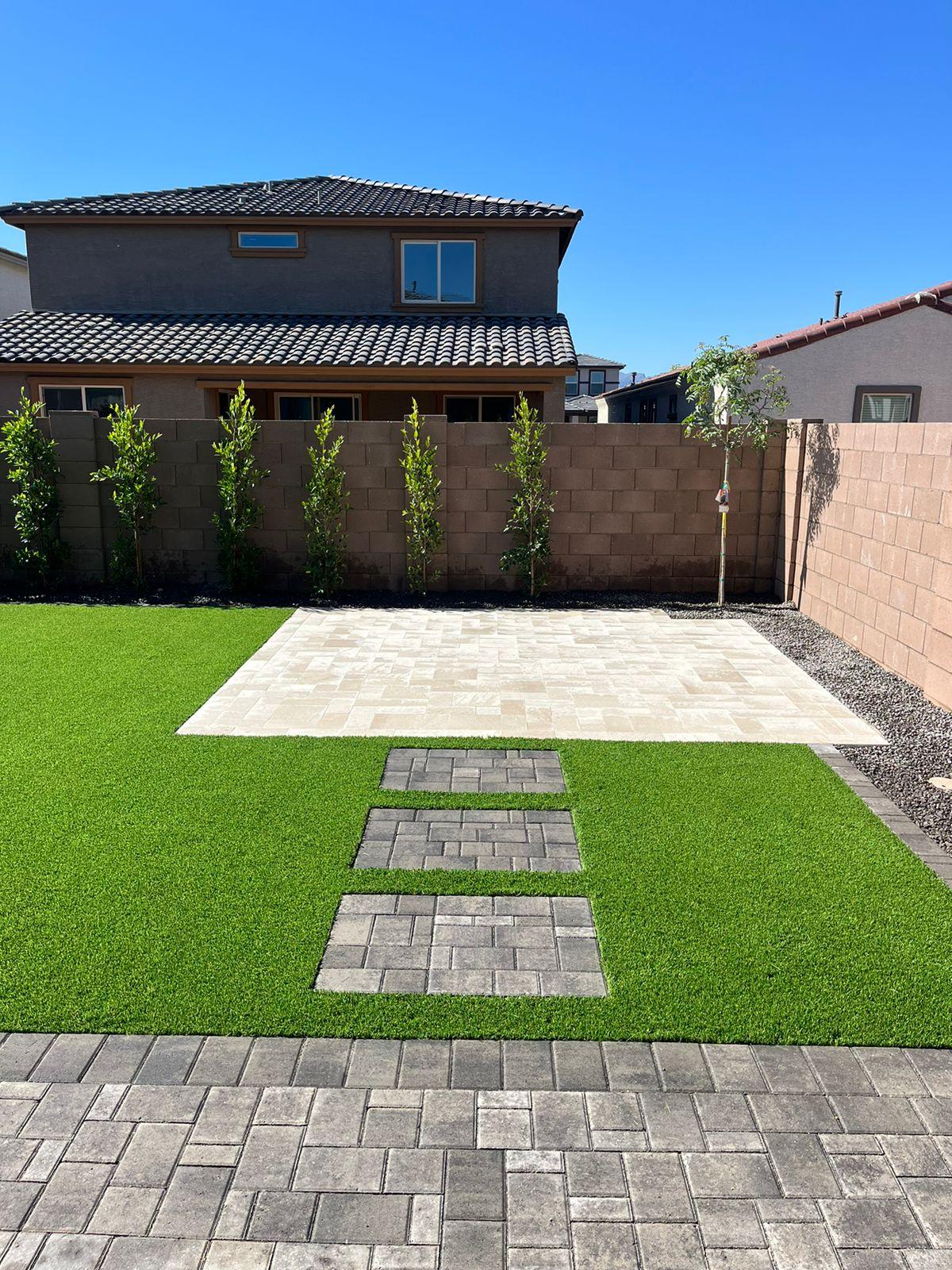 Greater Phoenix artificial turf installation