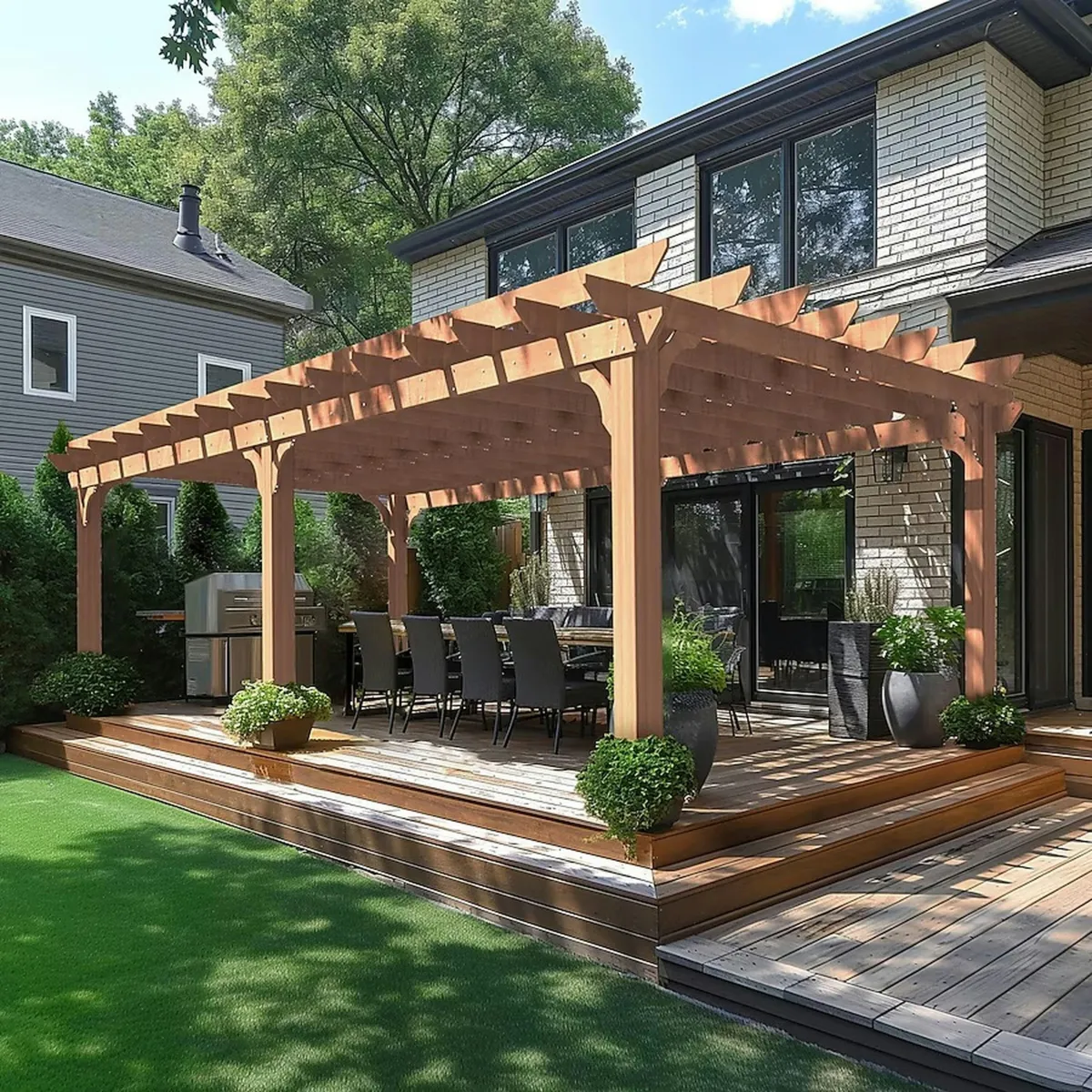 What to Know Before Building a Pergola or Outdoor Kitchen in Waxahachie