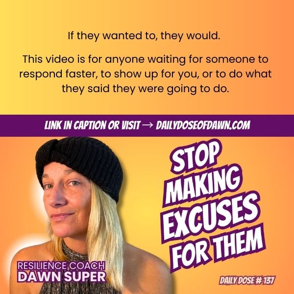 If They Wanted To, They Would | Stop Making Excuses for Them | #137