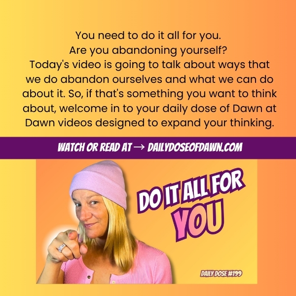 Are You Abandoning Yourself? The Sneaky Ways We Do It and How To Stop | #199