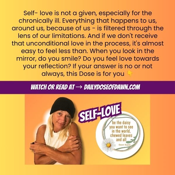 How To Love Yourself Even When Parts of You Are Missing - The Daisy That Changed Everything