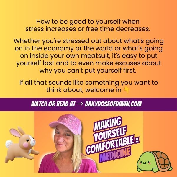 How To Be Good to Yourself When Life Is Hard and Time Is Short | #202