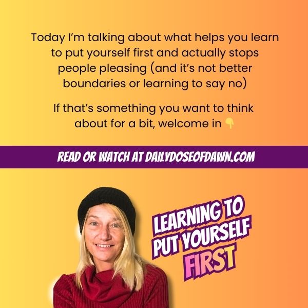 Stop Pleasing Others And Please Yourself First
