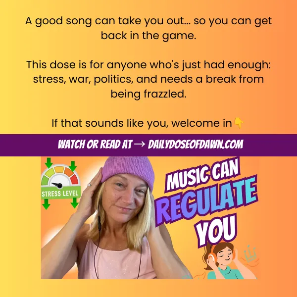 Music Can Actually Regulate Your Nervous System, Here's How I Use It