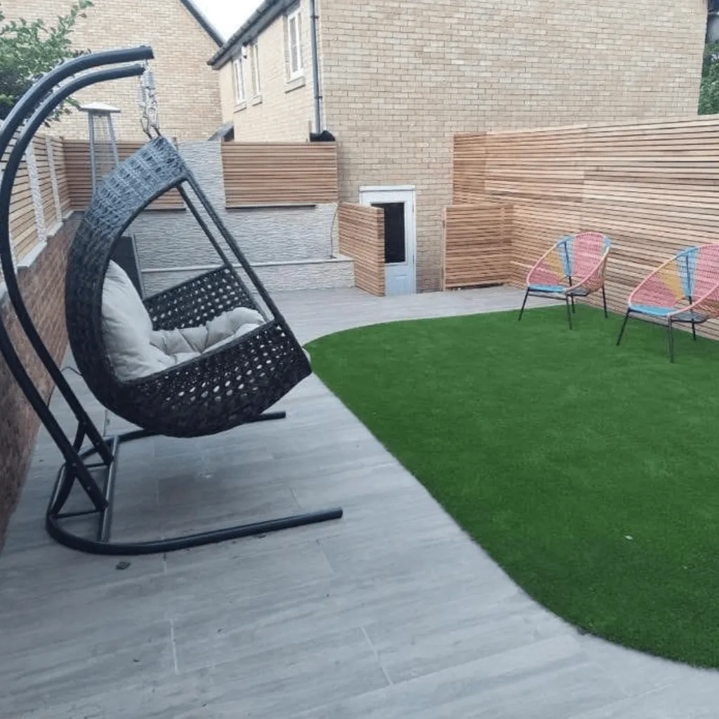 Complete make over of a back garden in Cardiff by LK Landscapes