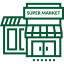 Supermarkets icon