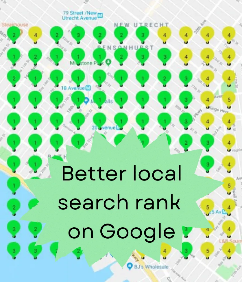 example for Google's Book Online button on Google business profile