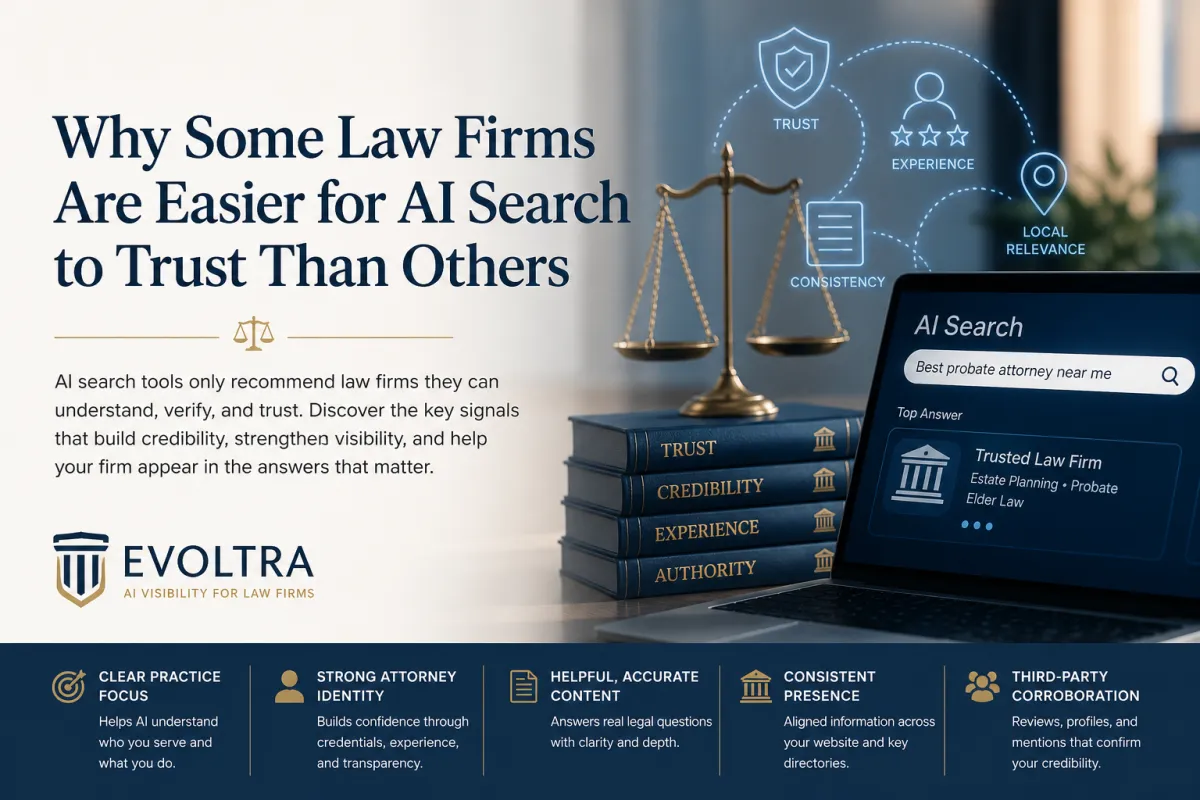 Why Some Law Firms Are Easier for AI Search to Trust Than Others